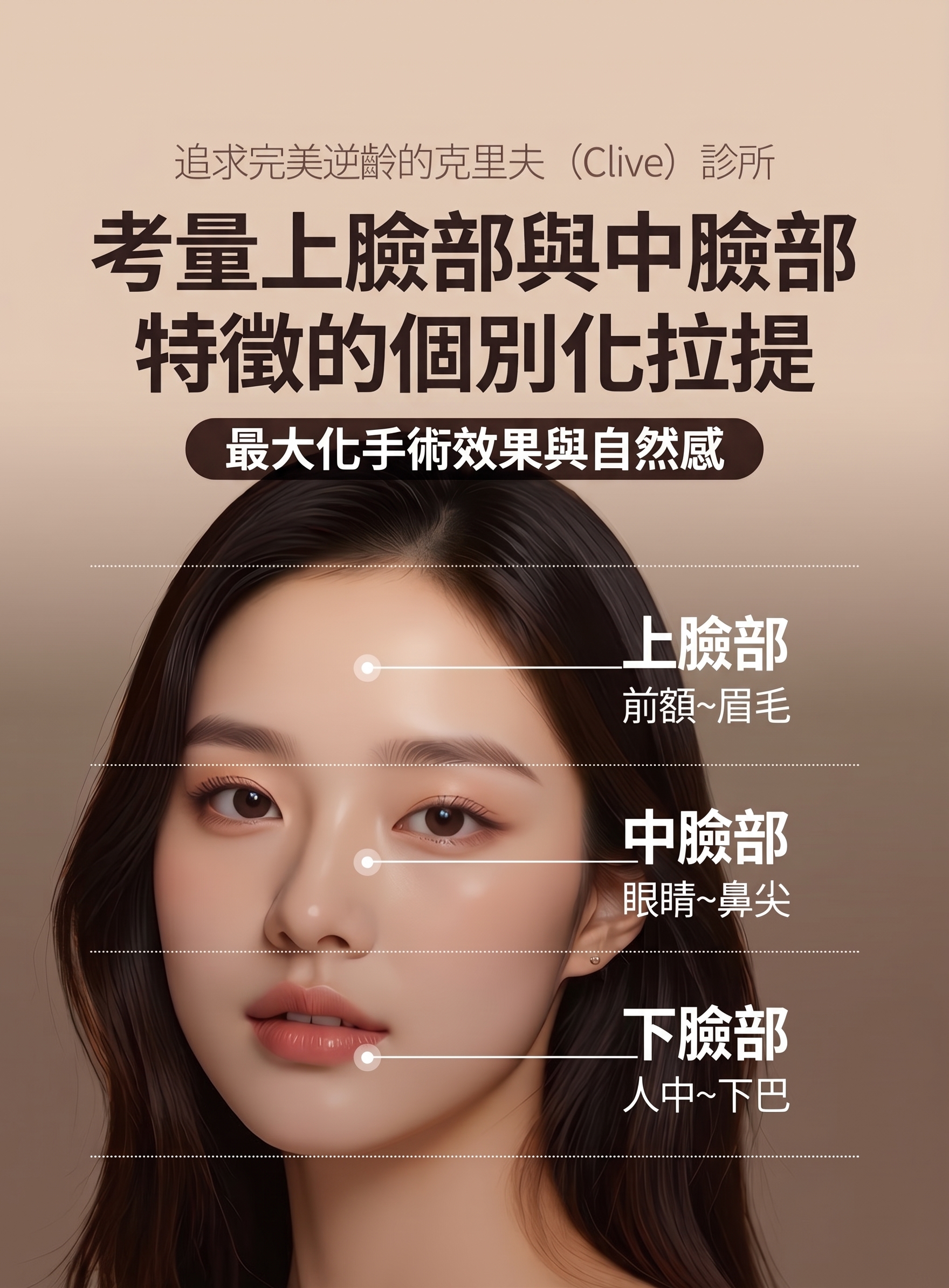 提眉術、眉下切口拉皮，只靠「往上拉」就足夠了嗎？ 사진 3