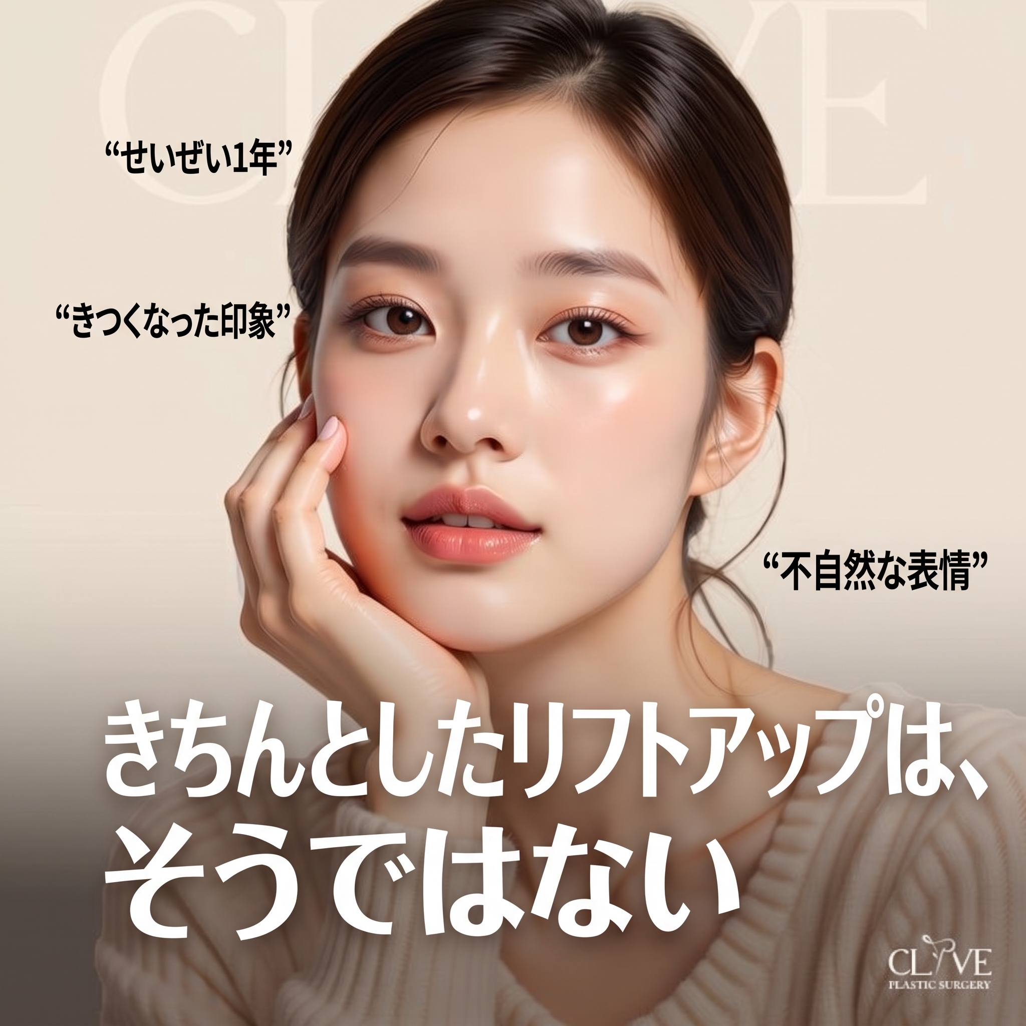 眉下切開・眉下リフト、「引き上げる」だけで十分でしょうか？